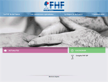 Tablet Screenshot of fhf-idf.fr